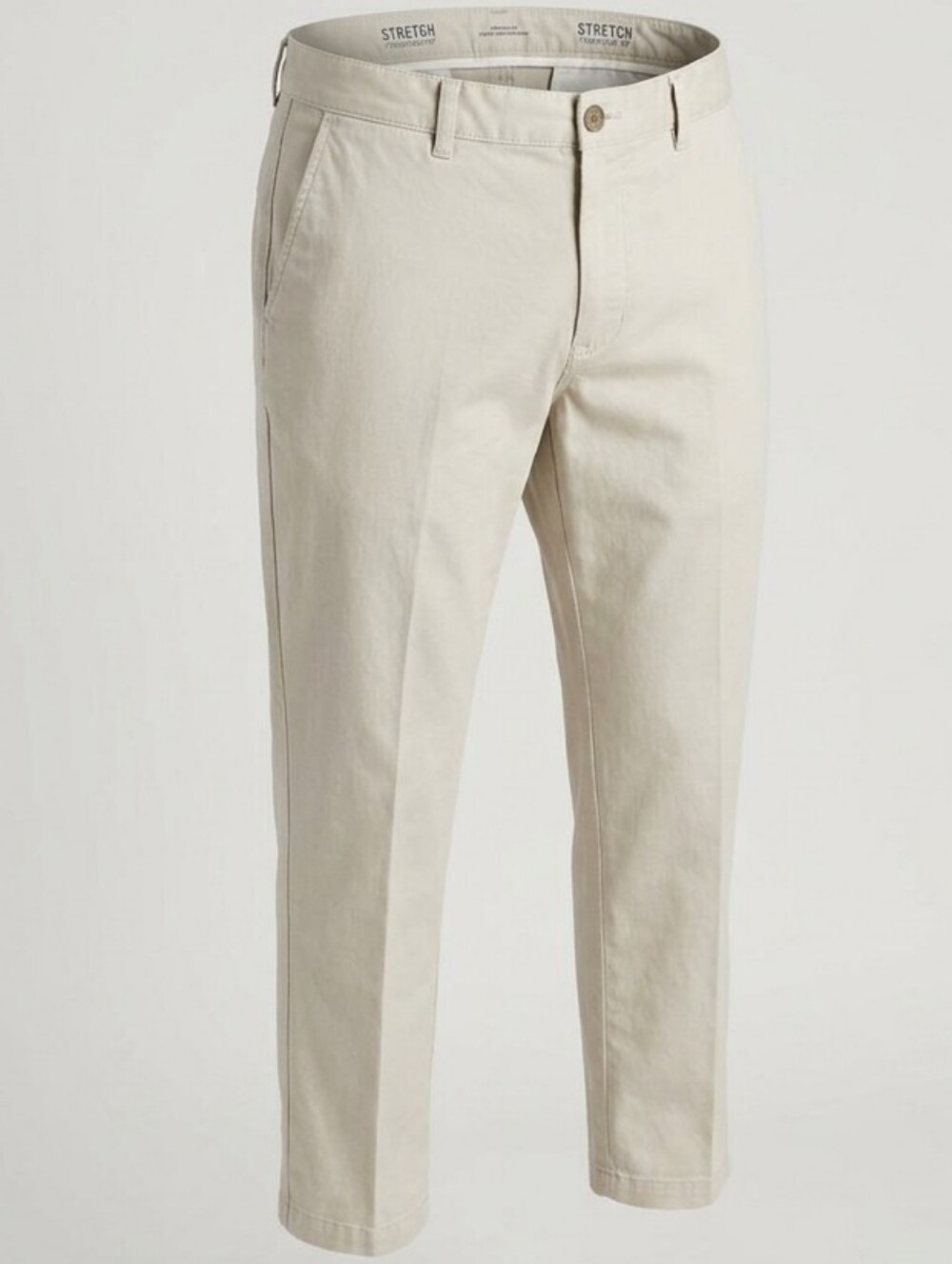 St. Johns Bay Light Beige Stretch Khaki Chino Pants 36x30